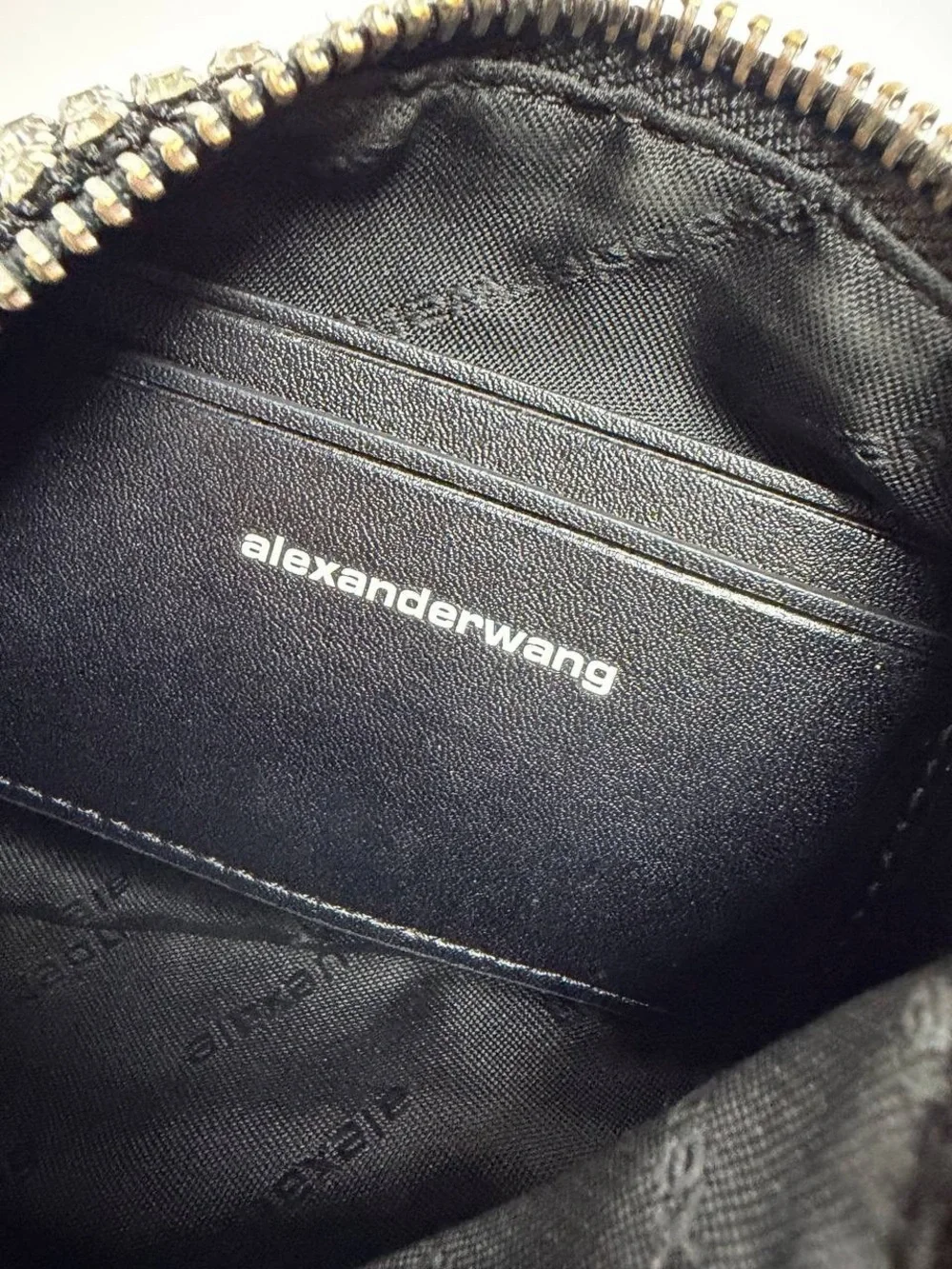 Alexander Wang Heiress Pouch Shimmer Evening Bag